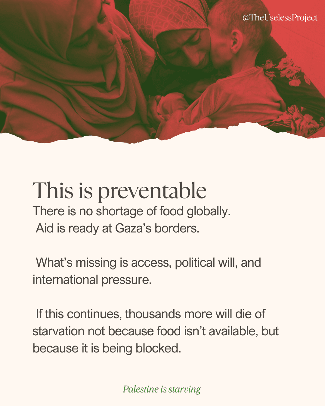 Gaza is being starved - Image 8